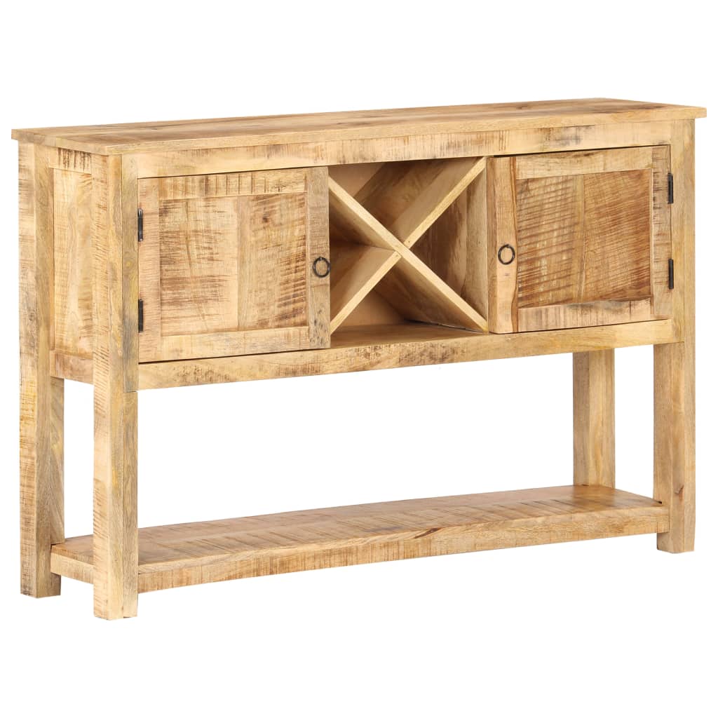 Dulap, 120 x 30 x 76 cm, lemn de mango nefinisat GartenMobel Dekor