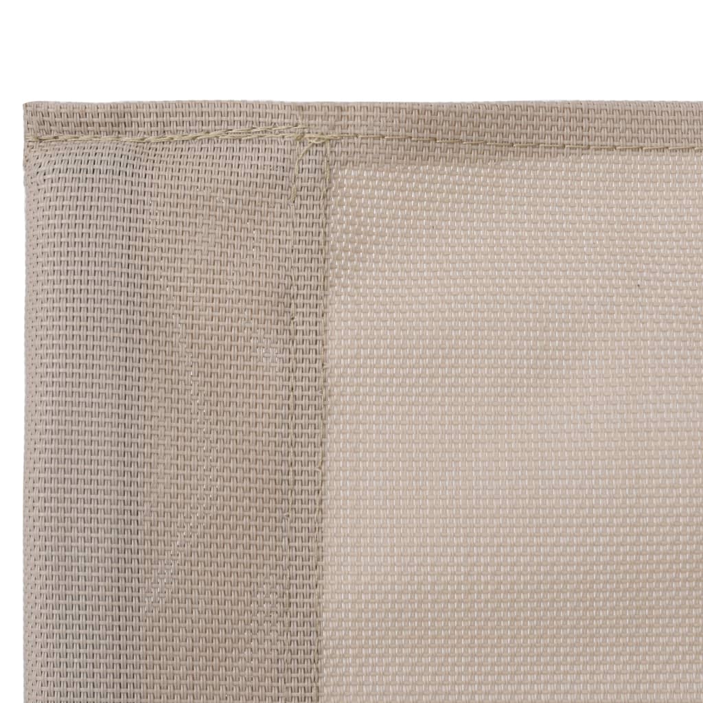 Set mobilier de grădină, 4 piese, crem, oțel și textil GartenMobel Dekor