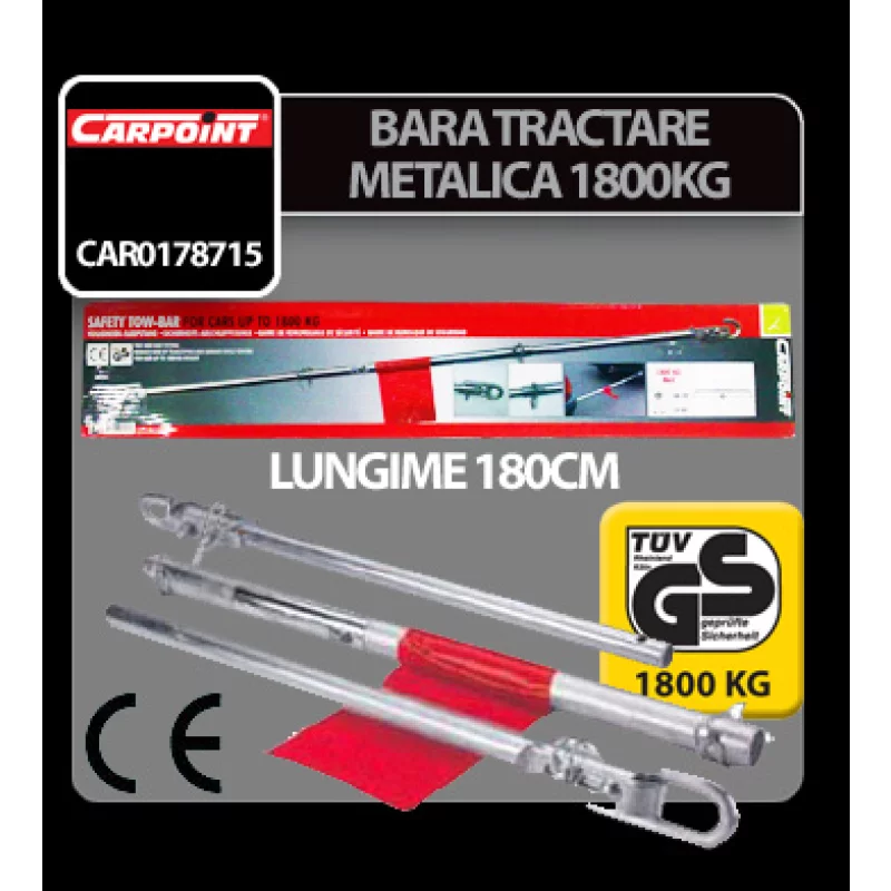 Bara tractare metalica - 1800kg Garage AutoRide