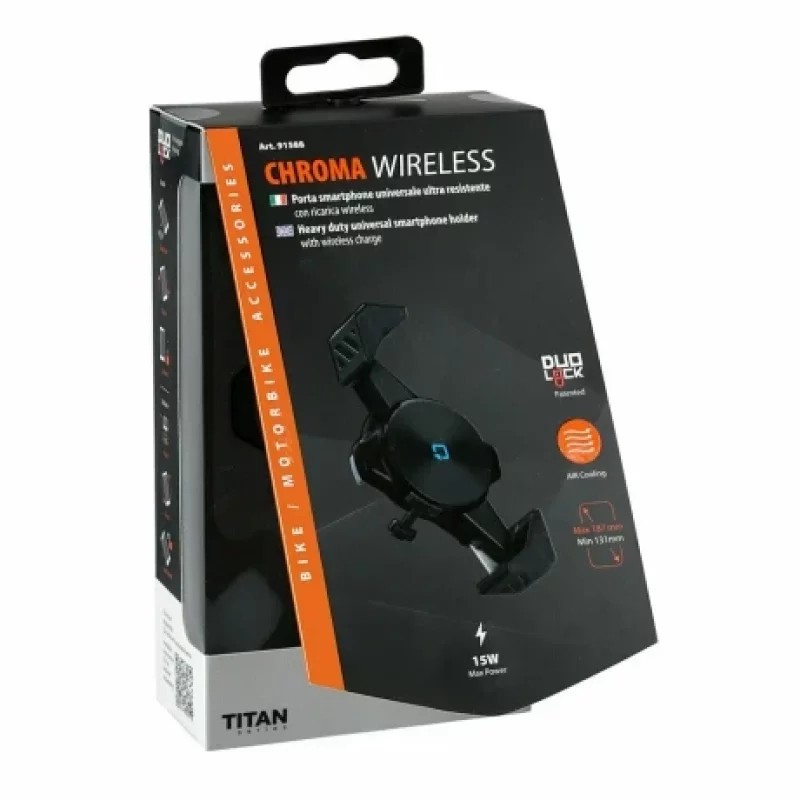 Carcasa universala Chroma Wireless 15W pentru suporti telefon mobil Opti Line diagonala telefon 131-186mm Garage AutoRide