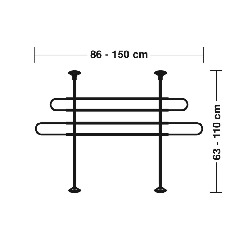 Grilaj protectie animale si bagaje reglabil GRG-1 Garage AutoRide