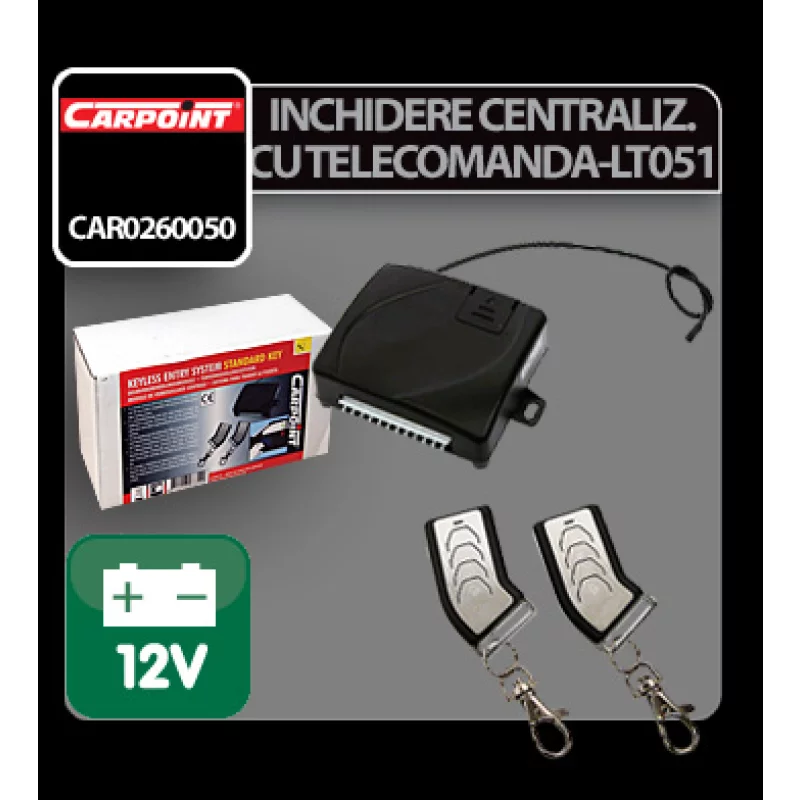 Inchidere centralizata cu telecomanda 12V - LT051 Garage AutoRide