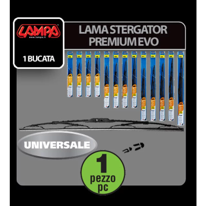 Lama stergator Premium Evo - 43cm (17“) - 1buc Garage AutoRide