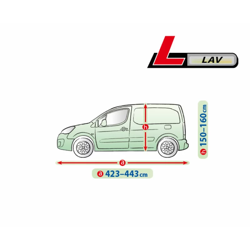 Prelata auto completa Mobile Garage - L - LAV Garage AutoRide