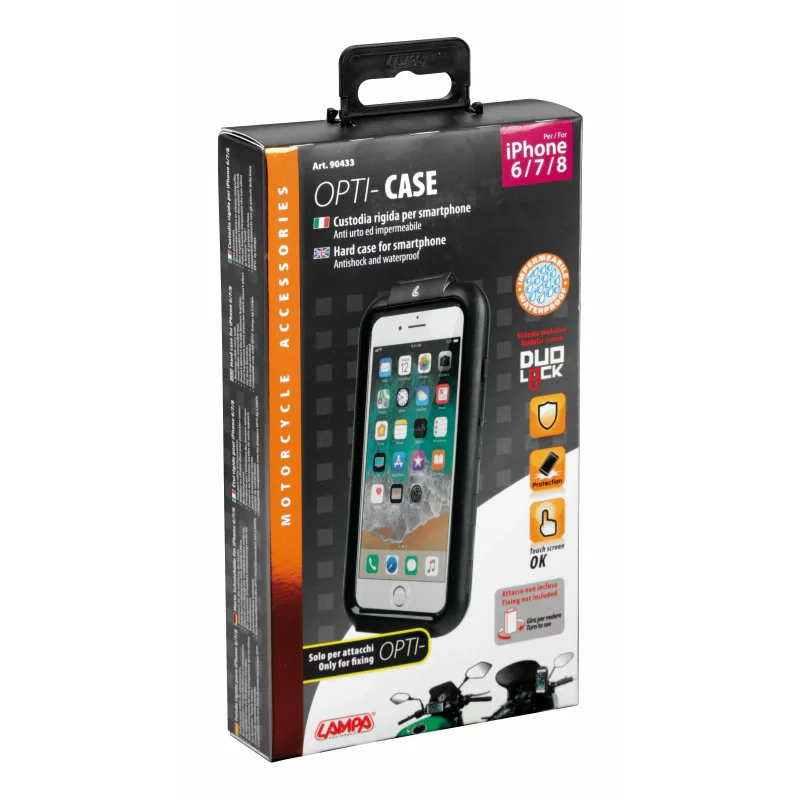 Carcasa tare Opti Case pentru suporti telefon mobil Opti Line - iPhone 6/7/8 Garage AutoRide