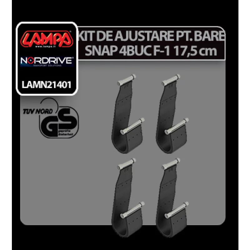 Kit de ajustare pentru bare Snap 4buc - F-1 - 175cm Garage AutoRide