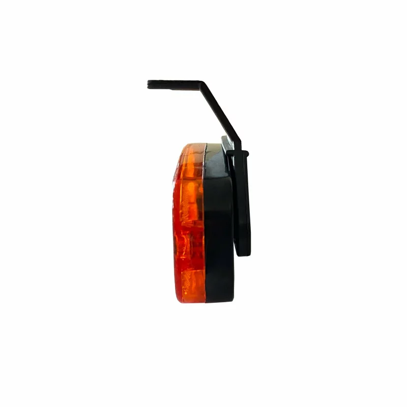 Lampa gabarit lateral cu 3LED si catadioptru suport detasabil fixare universala 12/24V - Galben Garage AutoRide