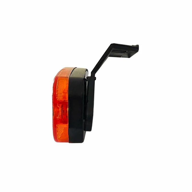 Lampa gabarit lateral cu 3LED si catadioptru suport detasabil fixare universala 12/24V - Galben Garage AutoRide