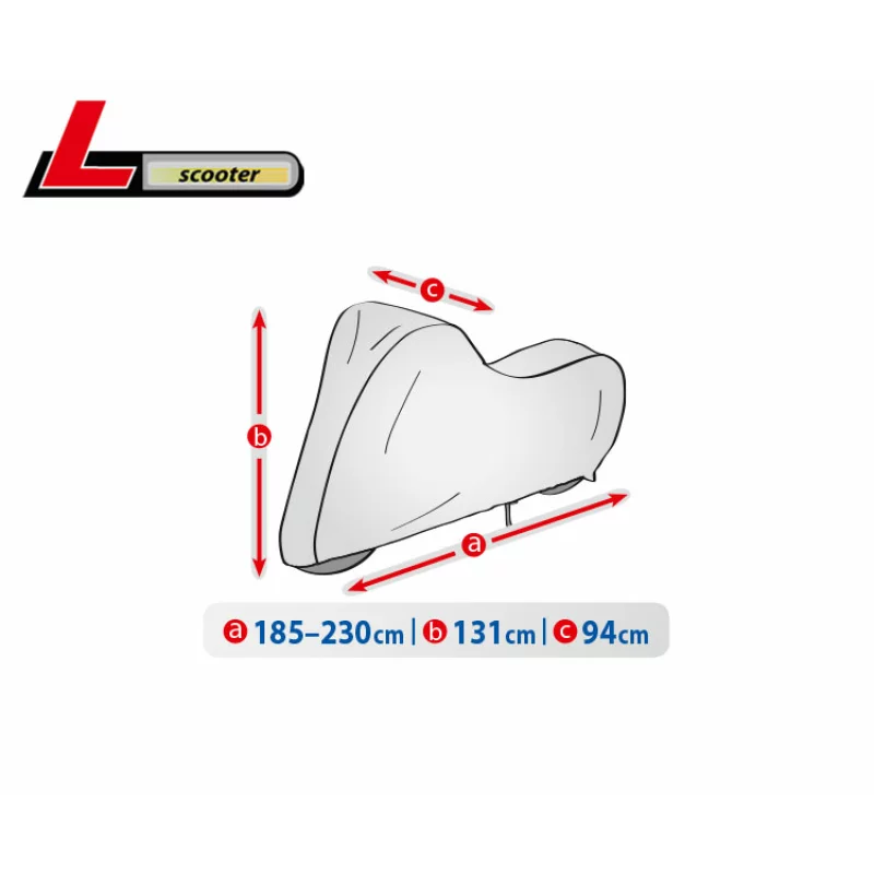 Prelata scuter Basic Garage - L Garage AutoRide