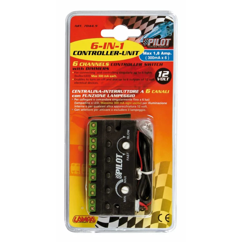 Unitate de control 6 in 1 - 12V Garage AutoRide