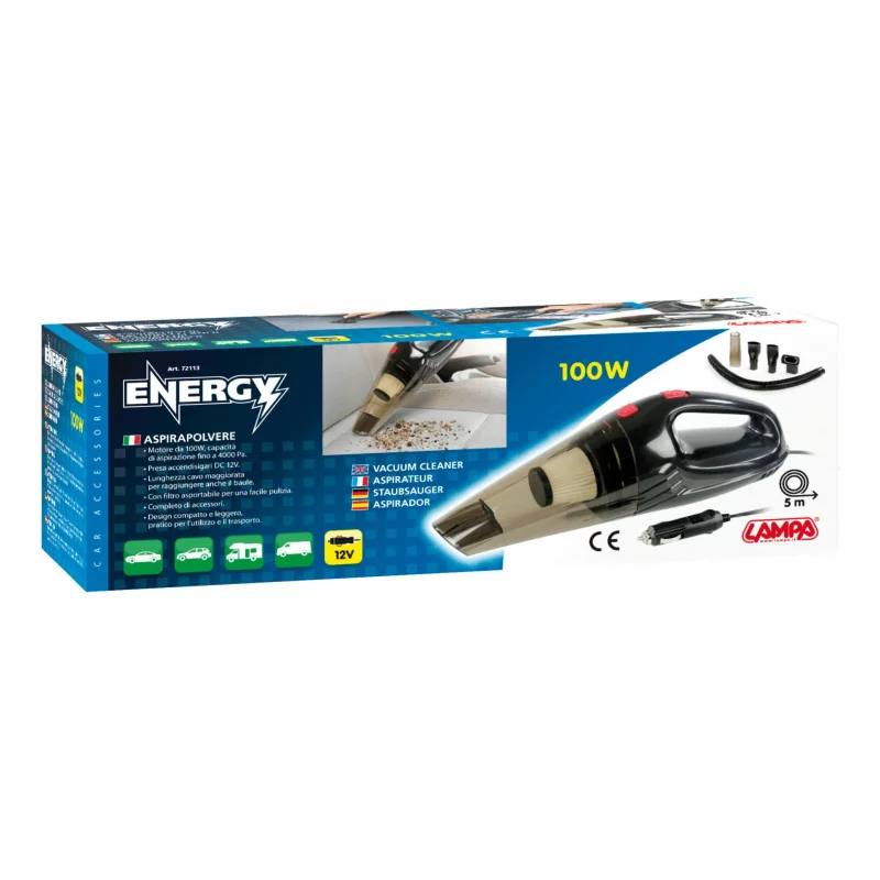 Aspirator auto Energy - 12V - 100W Garage AutoRide