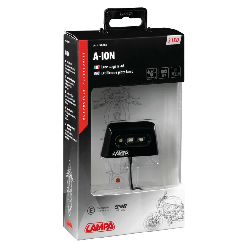 Lampa iluminat numar inmatriculare A-ion 3 SMD 12V12V A-ion Garage AutoRide