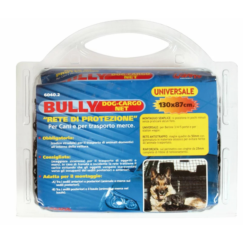 Plasa protectie animale/bagaje 130x87cm - Bully Garage AutoRide