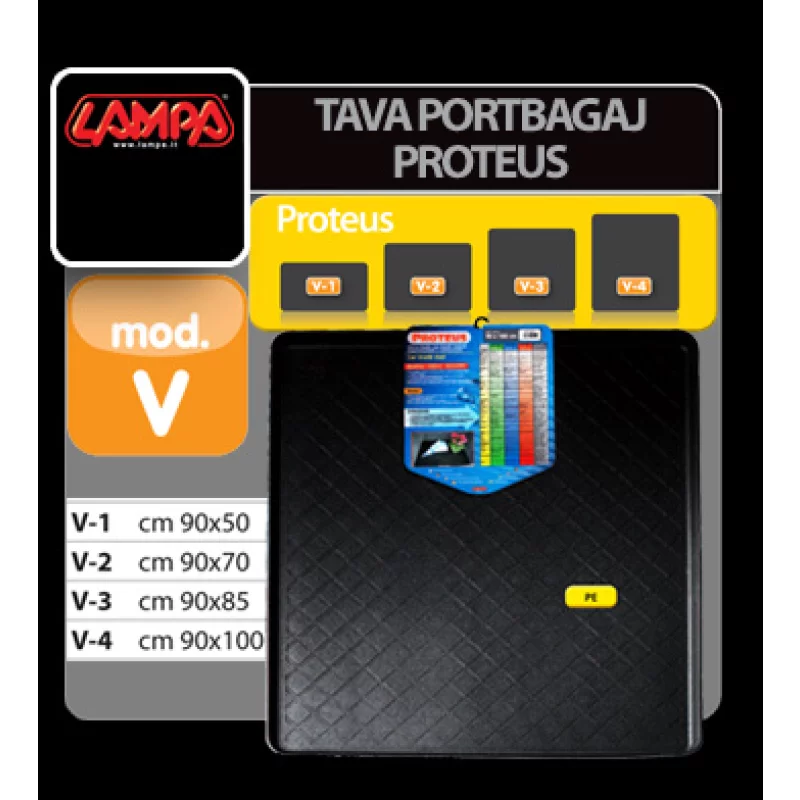 Tavita portbagaj Proteus - V-3 - 90x85cm Garage AutoRide