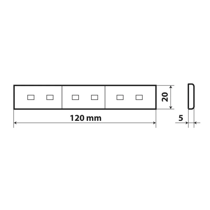 Banda 6LED 12cm 24V steag - Italia Garage AutoRide