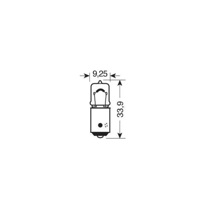 Bec halogen 12V - H6W - 6W soclu metal asimetric BAX9s 1buc Narva Garage AutoRide