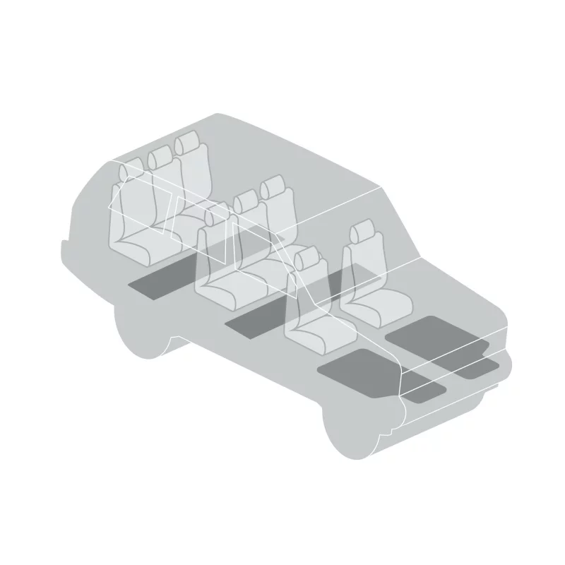 Covoras PVC spate Maxi universal 141x41cm 1buc Garage AutoRide