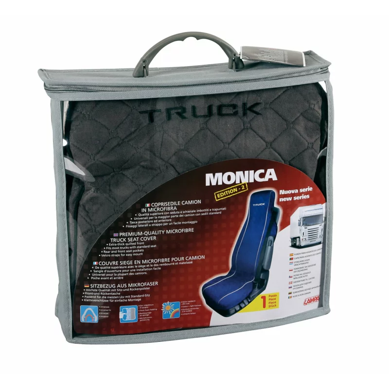 Husa scaun camion Monica microfibra 1buc - Gri Garage AutoRide