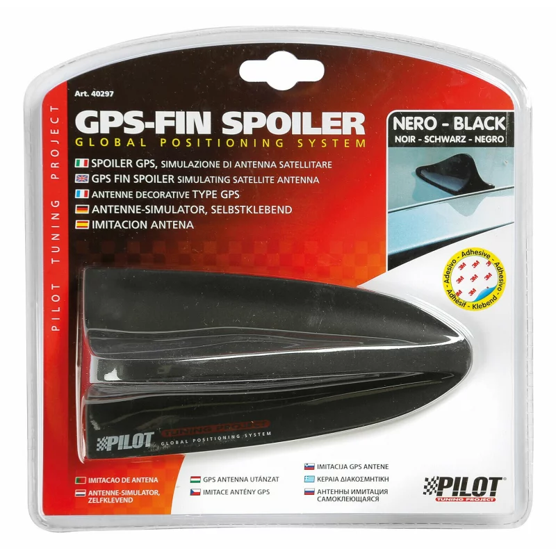 Imitatie antena GPS - Fin Spoiler - Negru Garage AutoRide