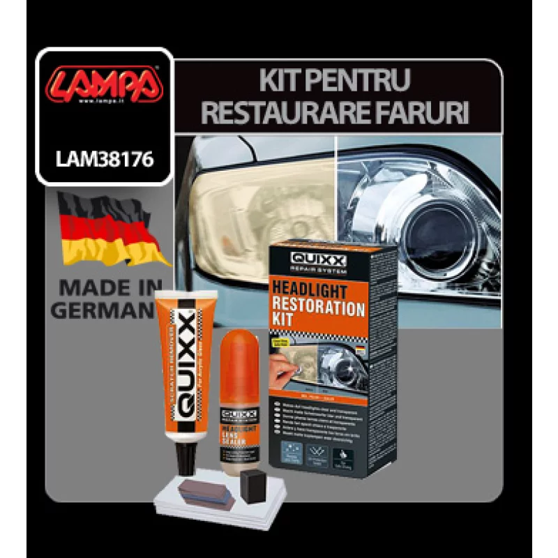 Kit pentru restaurare faruri Quixx Garage AutoRide