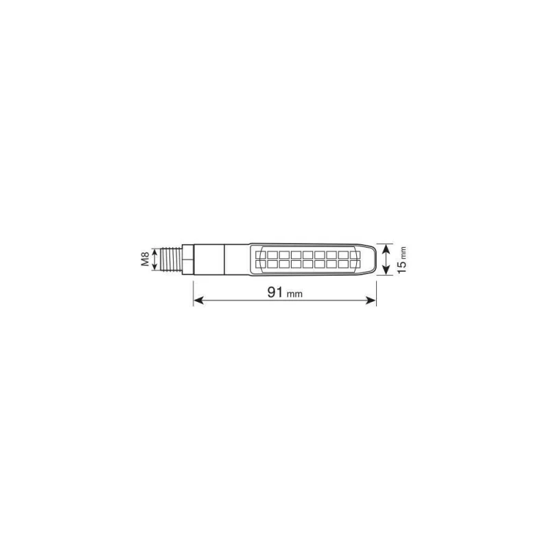 Lampi semnalizare directie mers si pozitie Victory LED 12V 2buc - Fata Garage AutoRide