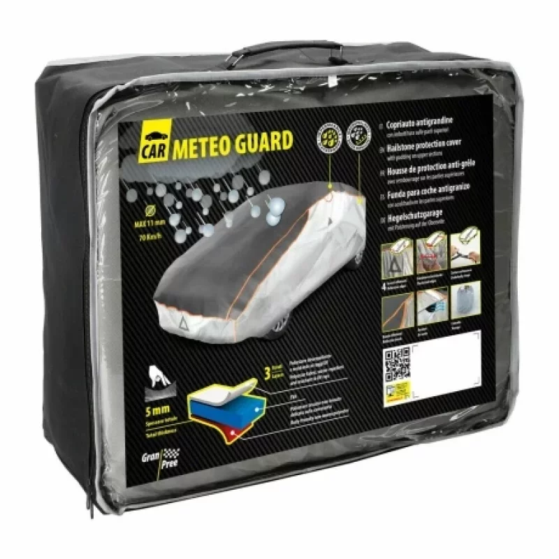 Prelata auto antigrindina Gran-Pree Car Meteo Guard MG-L - 120x178x480cm Garage AutoRide