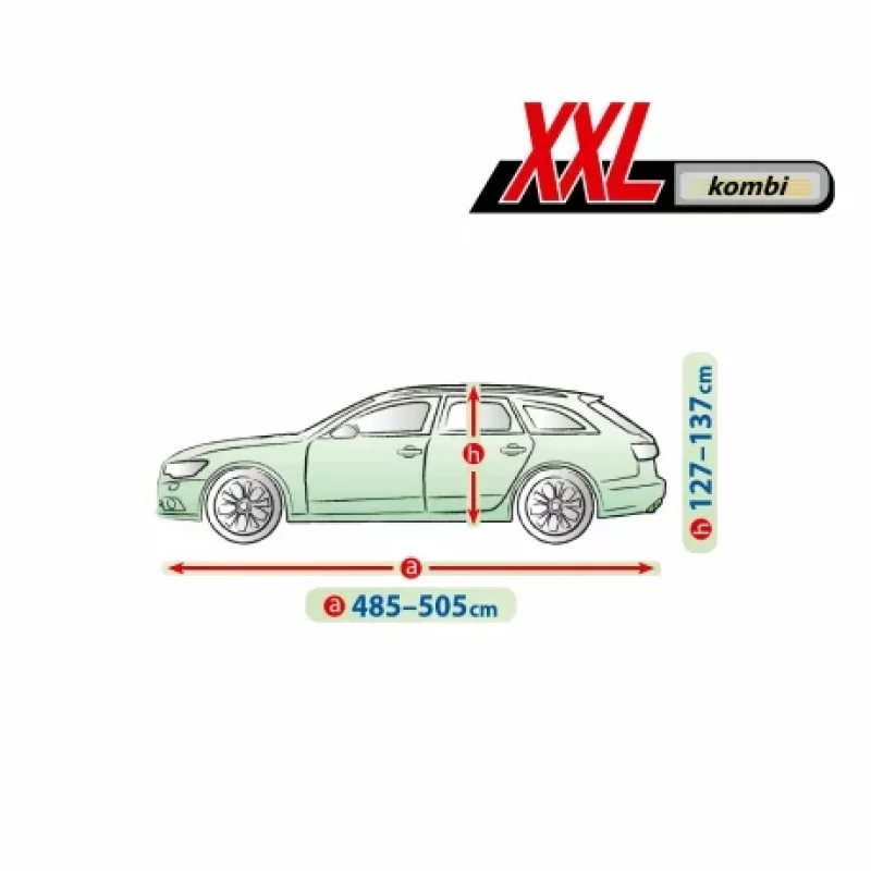 Prelata auto completa Membrane Garage complet impermeabila si respirabila - XXL - Kombi Garage AutoRide