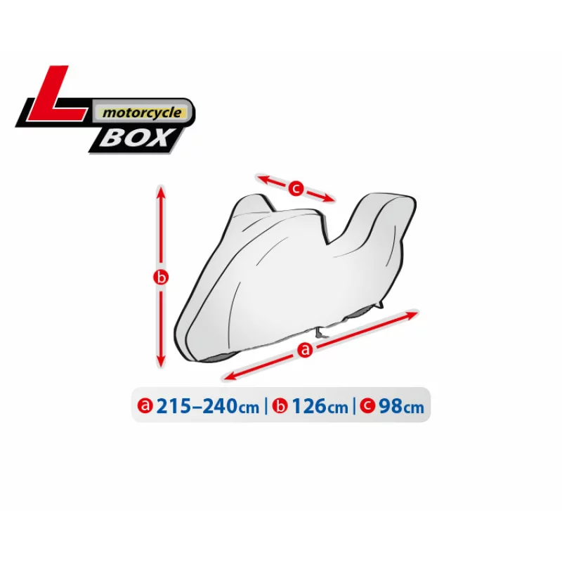 Prelata motocicleta Basic Garage - L - Box Garage AutoRide