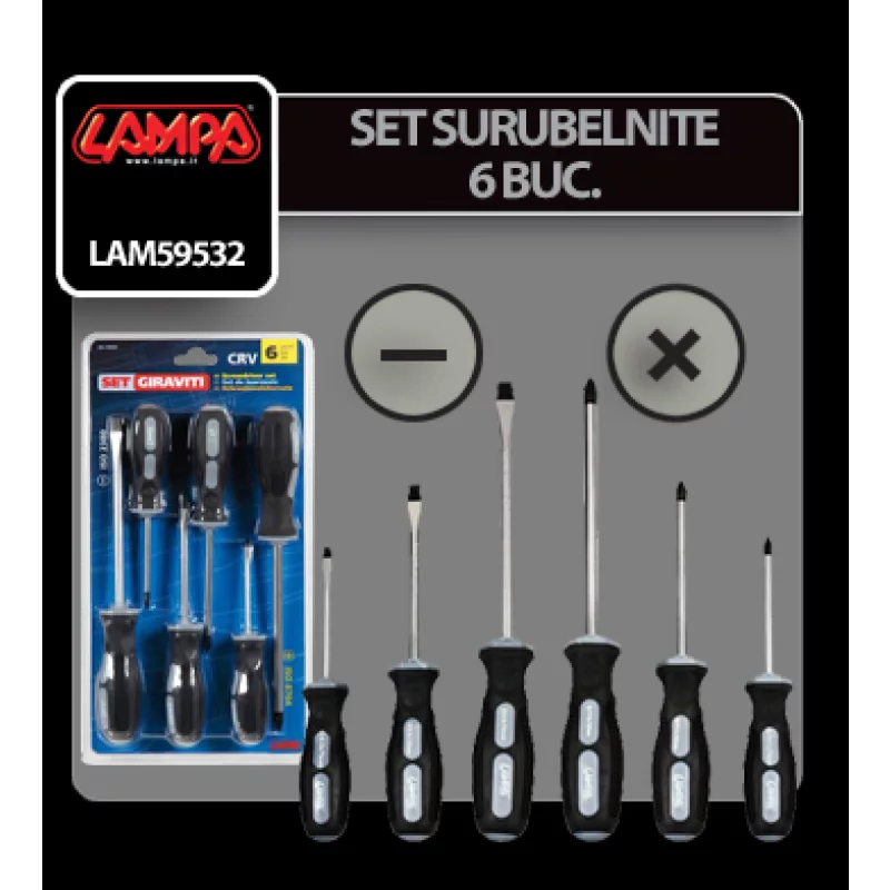 Set surubelnite 6buc Lampa Garage AutoRide