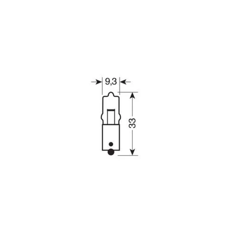 Bec halogen 12V - H10W - 10W Pozitie soclu metal BA9s 1buc Narva Garage AutoRide