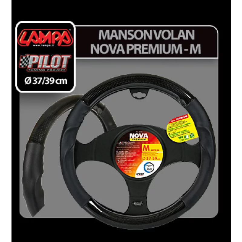 Manson volan Nova Premium - M - Ø 37/39cm Garage AutoRide