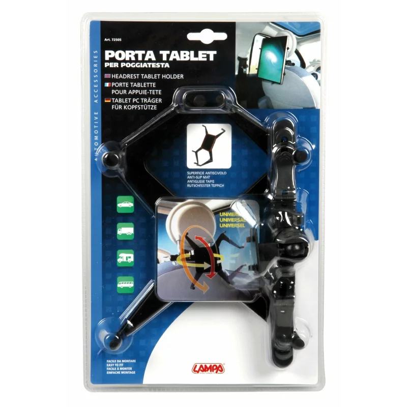 Suport auto pentru tablete la tetiera de 145-205mm Garage AutoRide