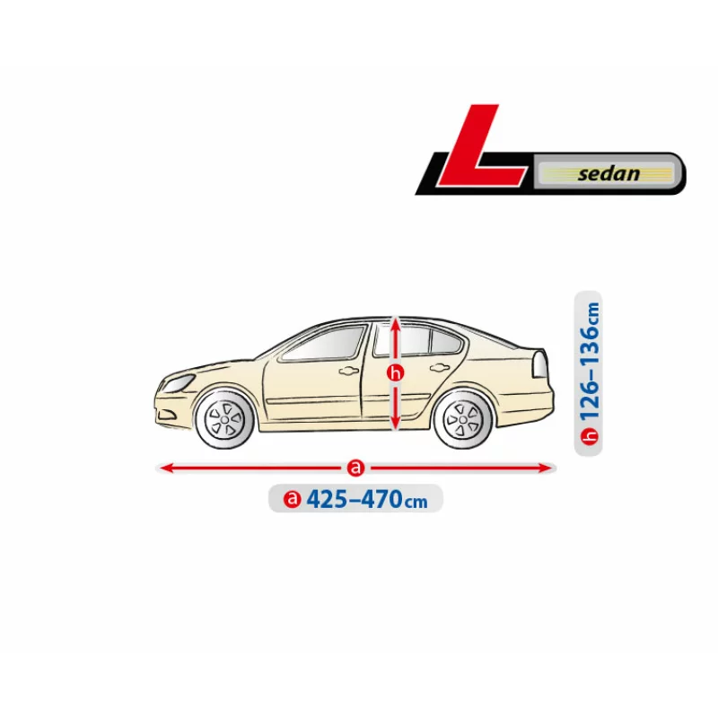 Prelata auto completa Optimal Garage - L - Sedan Garage AutoRide