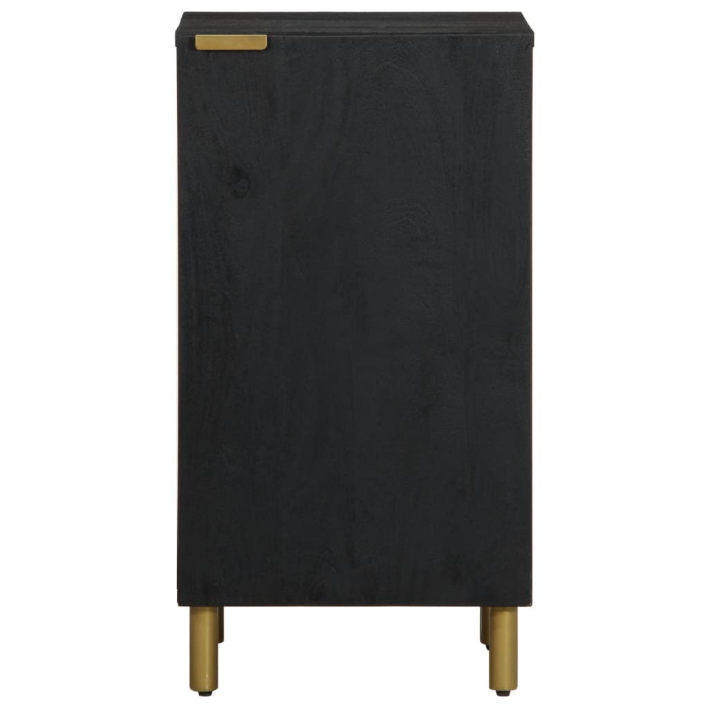 Dulap, negru, 40x33x75 cm, lemn prelucrat GartenMobel Dekor