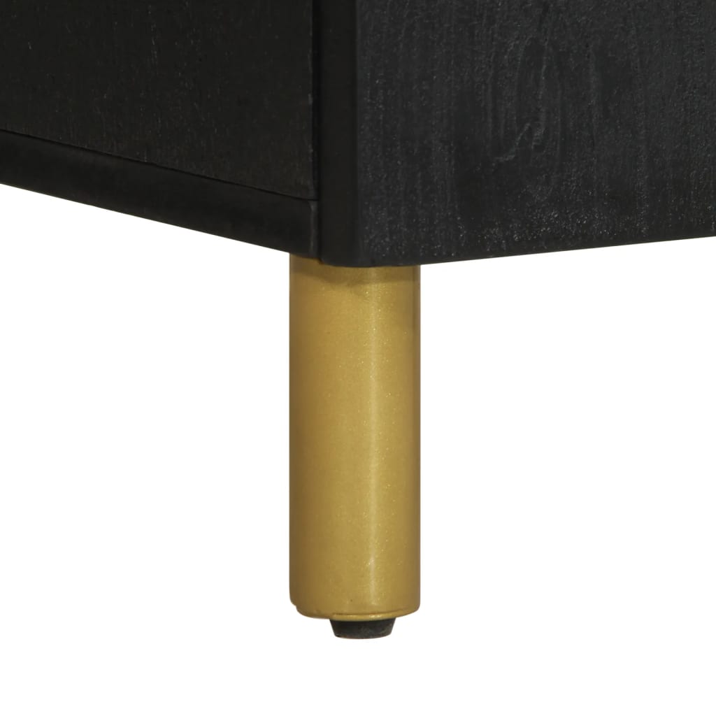 Dulap, negru, 40x33x75 cm, lemn prelucrat GartenMobel Dekor