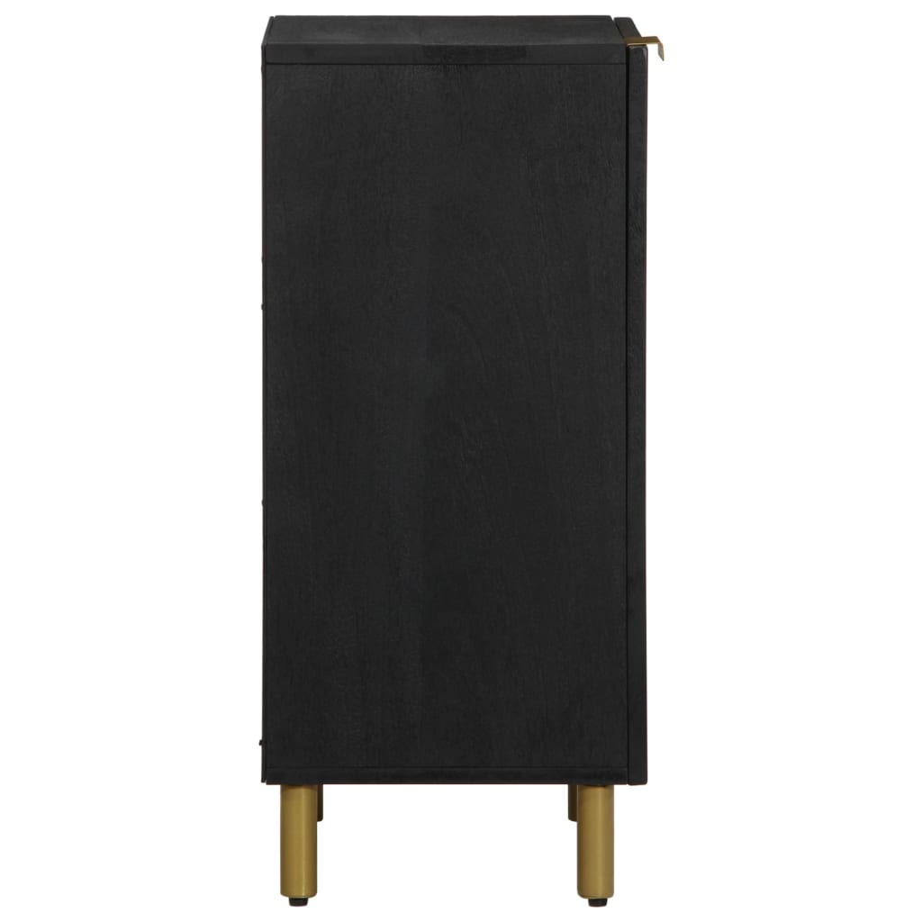 Dulap, negru, 40x33x75 cm, lemn prelucrat GartenMobel Dekor