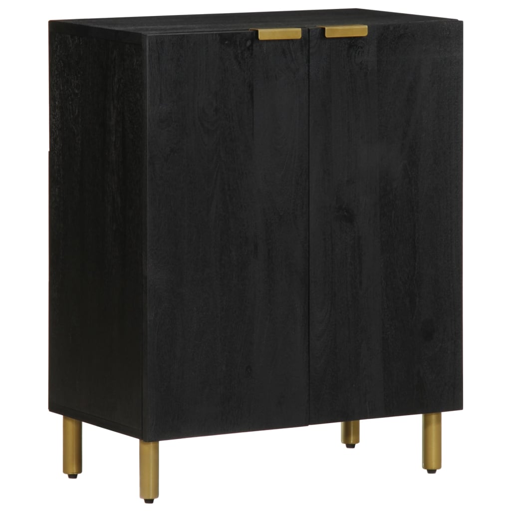 Dulap, negru, 60x33x75 cm, lemn prelucrat GartenMobel Dekor