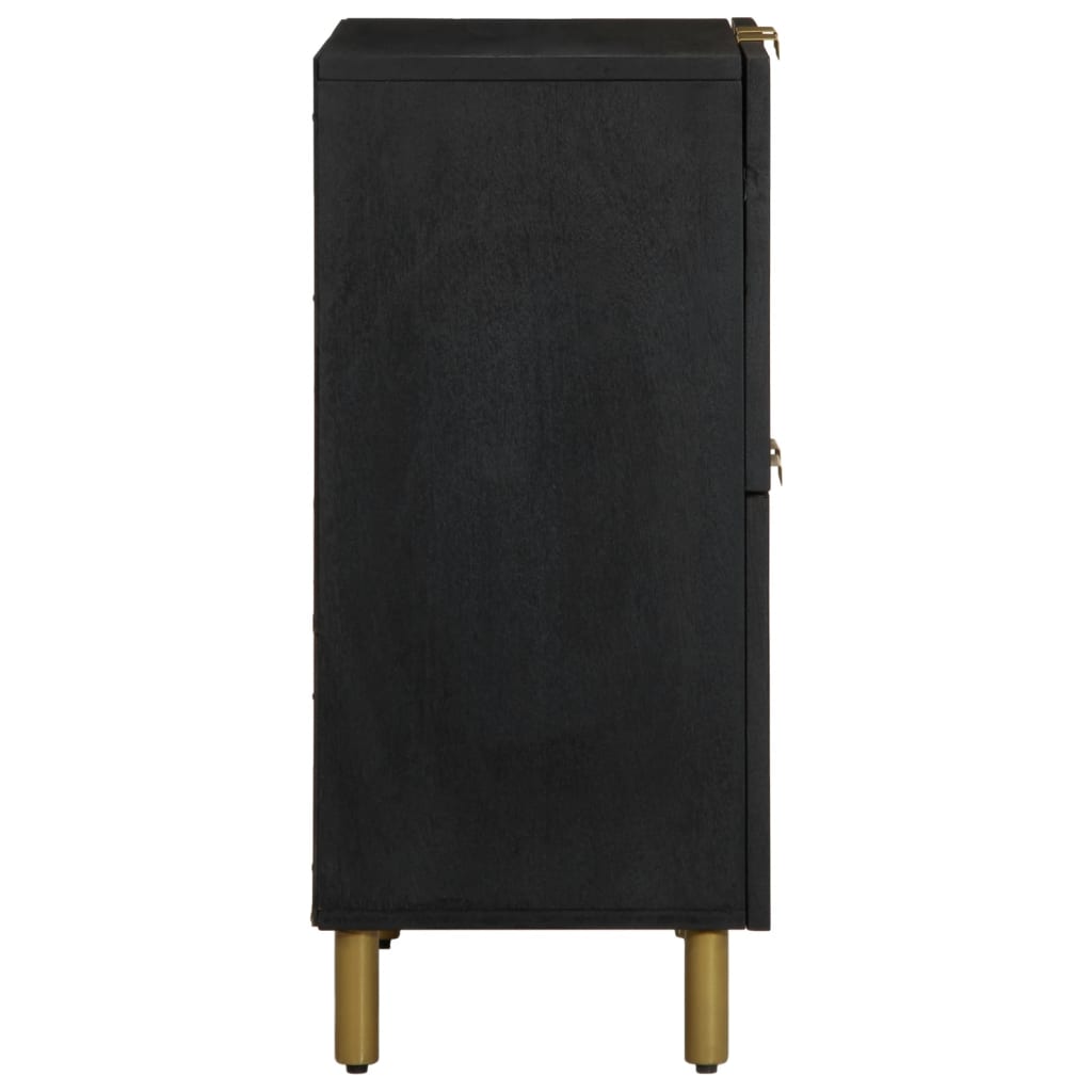 Dulap, negru, 60x33x75 cm, lemn prelucrat GartenMobel Dekor