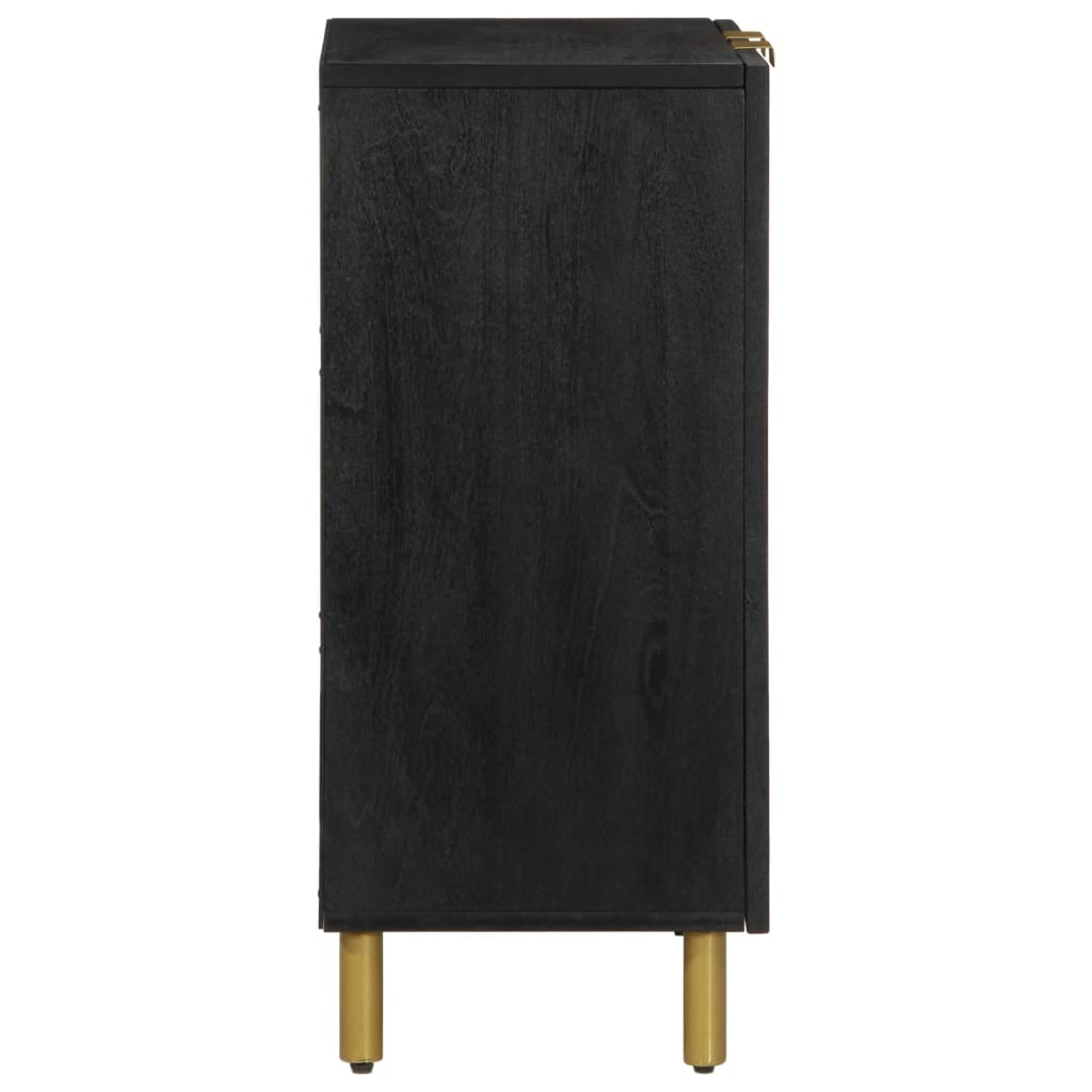 Dulap, negru, 60x33x75 cm, lemn prelucrat GartenMobel Dekor