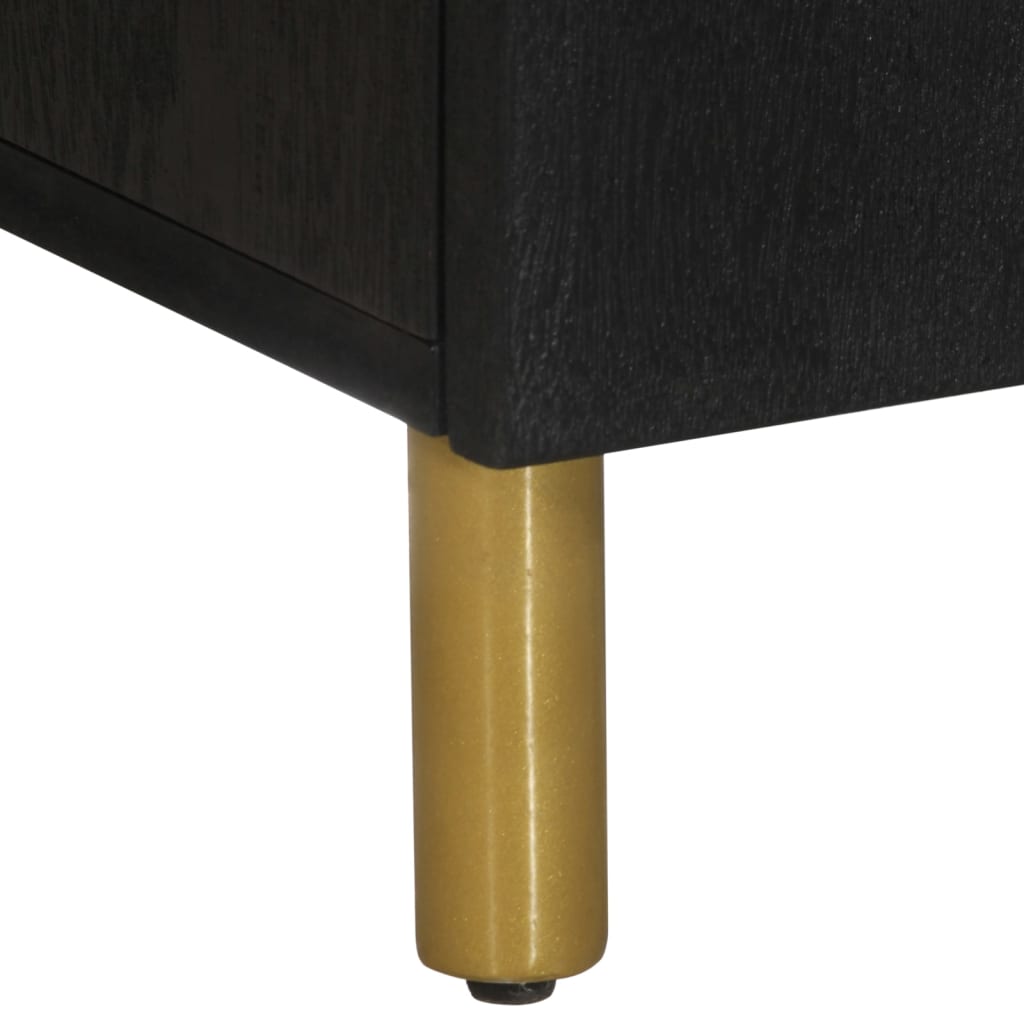 Dulap, negru, 60x33x75 cm, lemn prelucrat GartenMobel Dekor