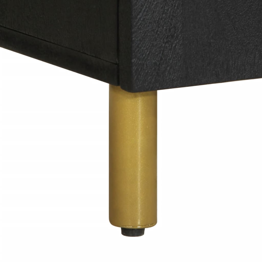 Dulap, negru, 60x33x75 cm, lemn prelucrat GartenMobel Dekor