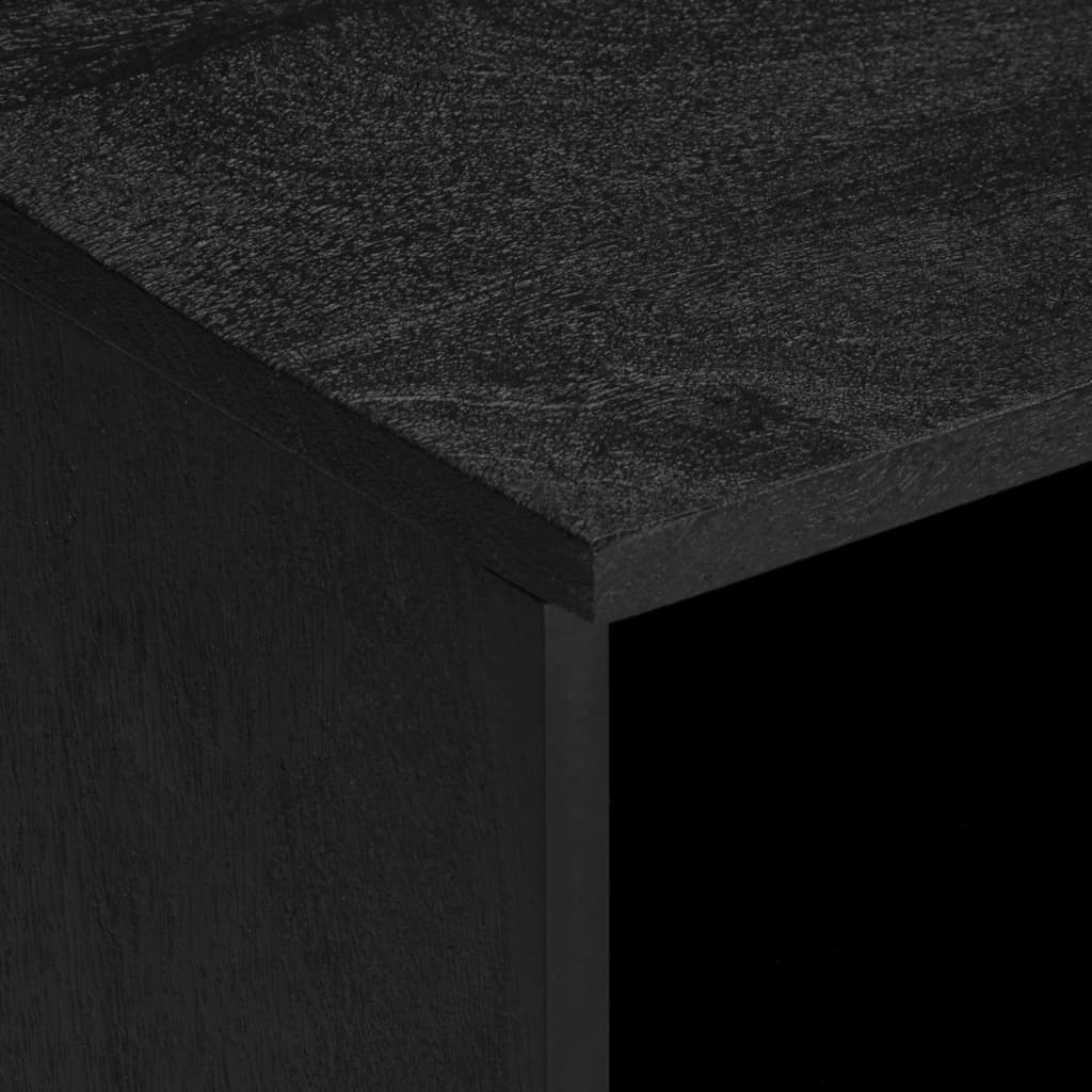 Dulap TV, negru, 100x33x46 cm, lemn prelucrat GartenMobel Dekor