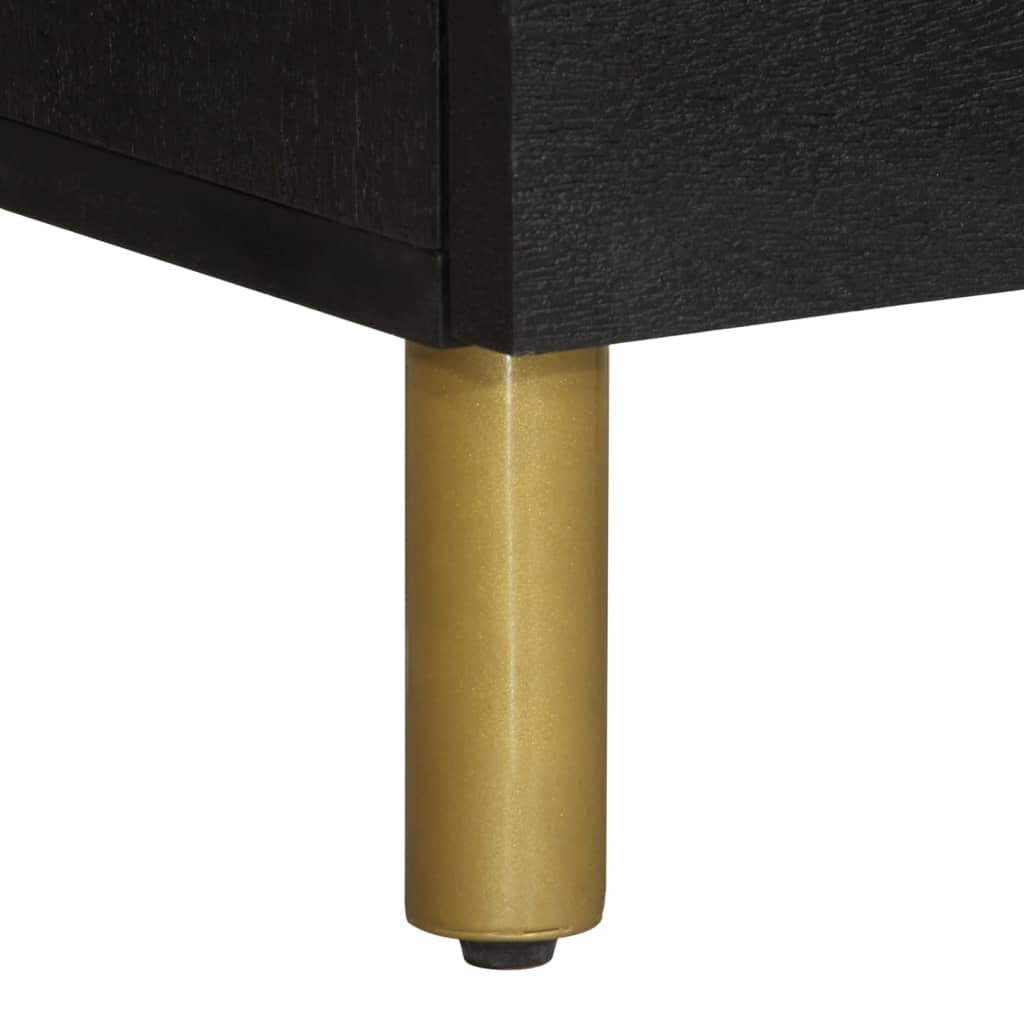 Dulap înalt, negru, 40x33x110 cm, lemn prelucrat GartenMobel Dekor