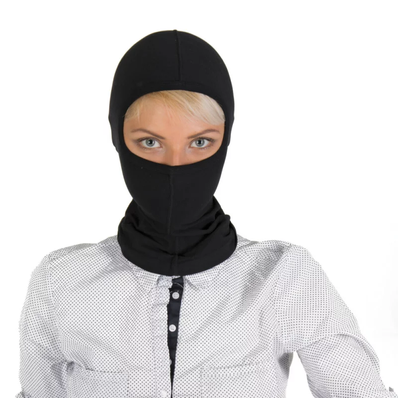 Cagula moto balaclava unisex cu efect antibacterian Higenic Mask 1buc - Negru Garage AutoRide