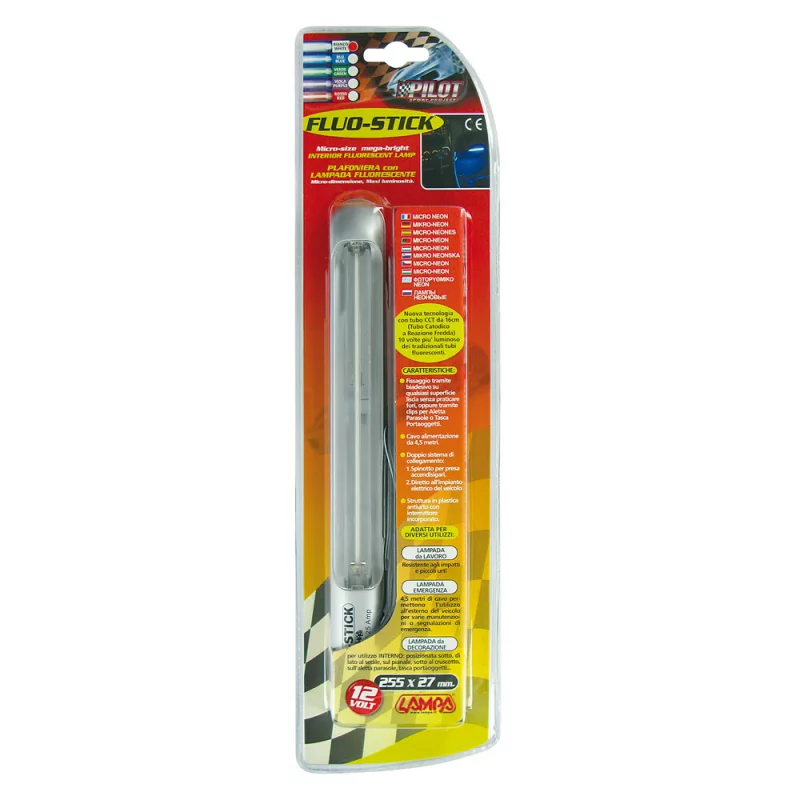 Neon color Fluo-Stick 12V - 26cm - Albastru Garage AutoRide