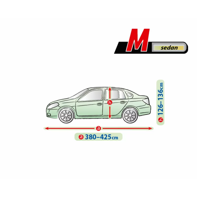 Prelata auto completa Mobile Garage - M - Sedan Garage AutoRide