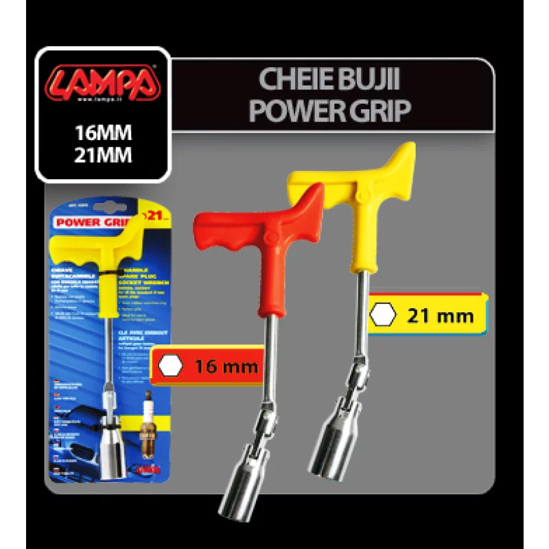 Cheie bujii Power Grip - 16mm Garage AutoRide