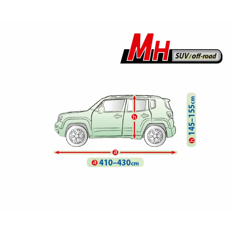 Prelata auto completa Mobile Garage - MH - SUV/Off-Road Garage AutoRide