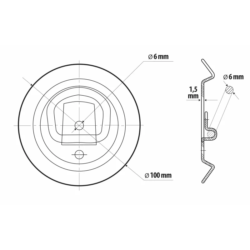 Inele fixare marfa 2buc G-1 Garage AutoRide