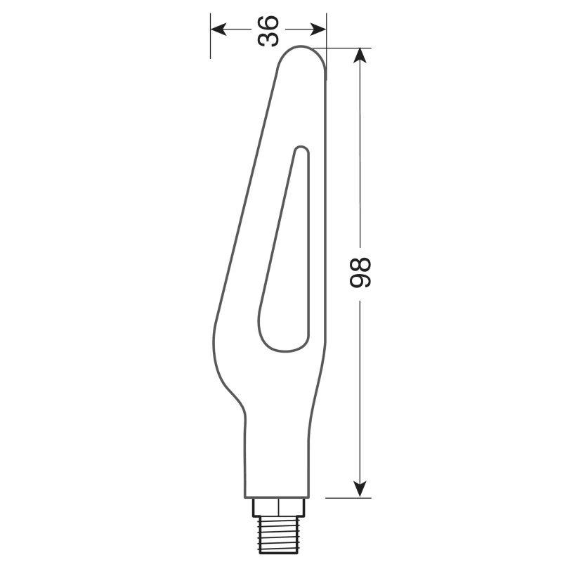 Lampi semnalizare directie mers lumina secventiala Glory SQ LED 12V 2buc Garage AutoRide